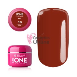 Gel UV Base One Silcare color Coffee Red 5ml